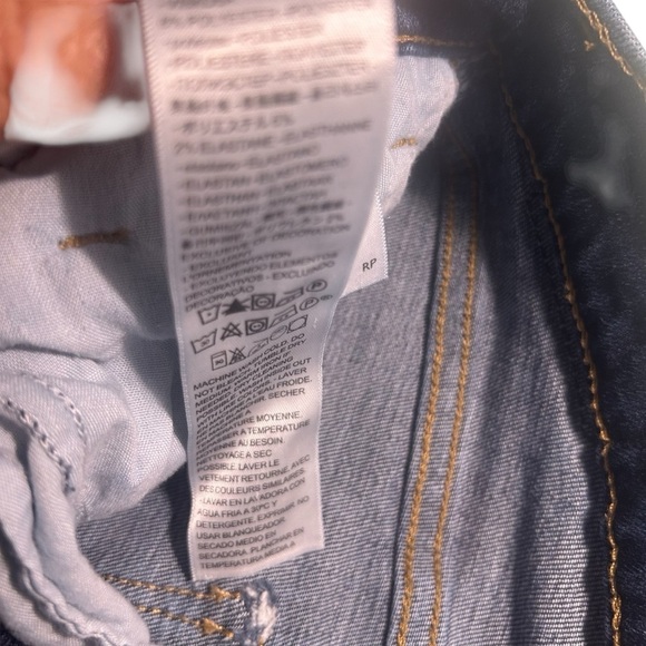 Levi’s 724 High Waist Straight Cropped Jeans Sz 27 - Picture 10 of 13